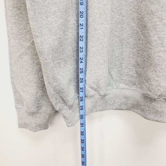 Tis' The Season Pumpkin Spice Leaves Football Stars Unisex Sweatshirt Size L - Picture 10 of 11